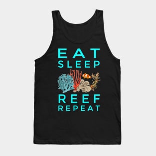 Eat Sleep REEF Repeat Tank Top